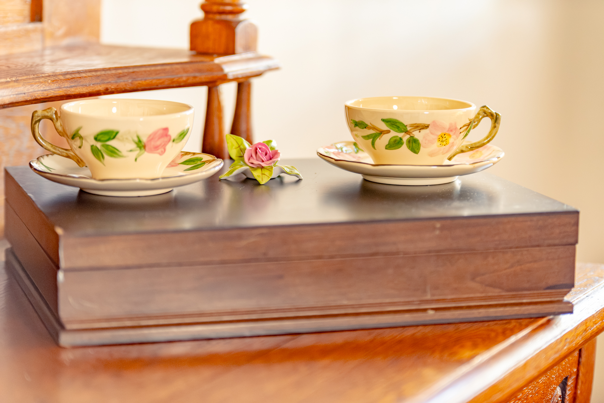 Antique teacups
